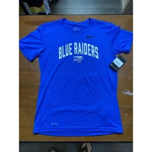 NWT MTSU Blue Raiders Nike Legend SS Tee Mens Small Blue Dri-FIT M21418
